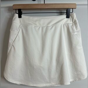 Nike Athletic Skort Dry Fit ‎ Off White Women's